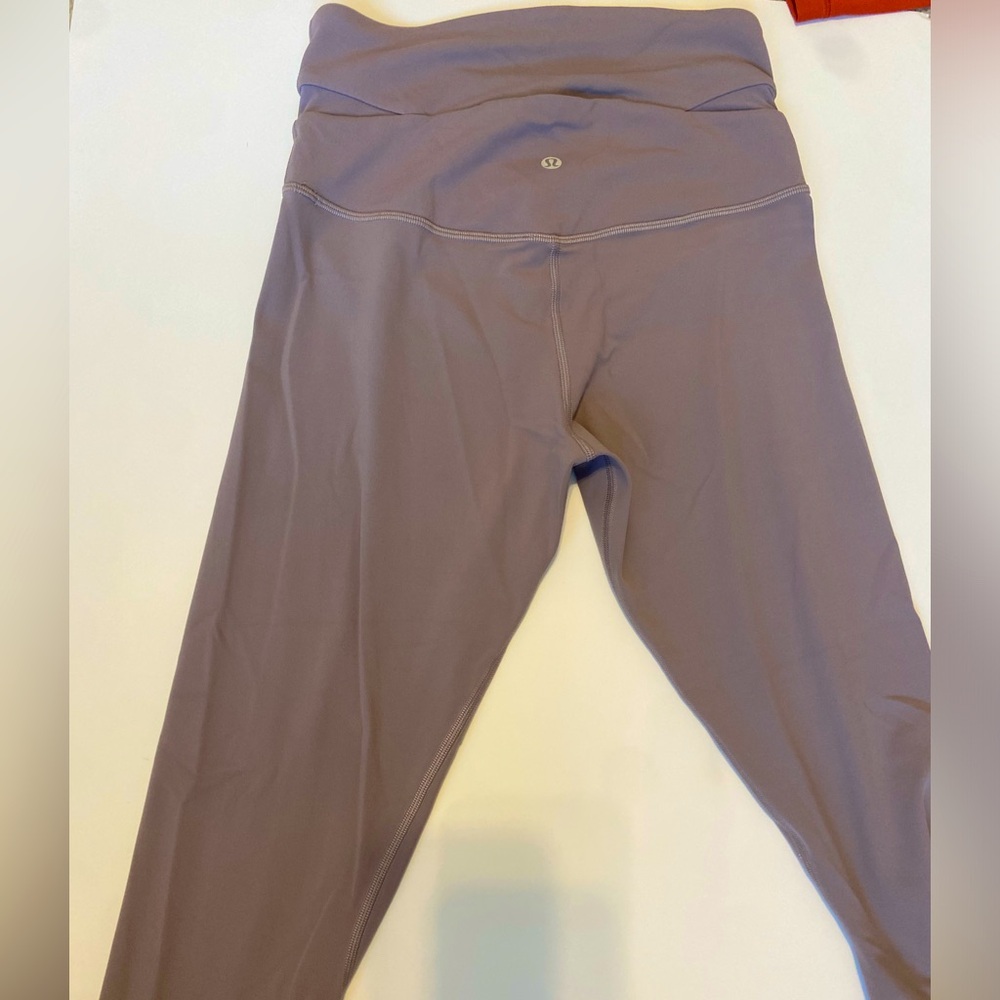 Lululemon Purple-Grey Crossover Leggings